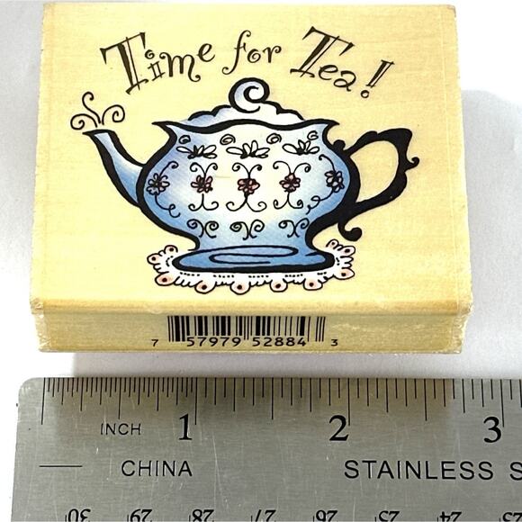 Vintage Wood & Rubber Craft Stamp Lot Of 29 Scrapbooking 1980s To Early 2000s - Picture 7 of 10